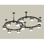 Светильник Ambrella light XR92221001/13 SBK/FR черный песок/белый матовый GX53 (A9222, A9227, C9238, C9232, N8445), фото3