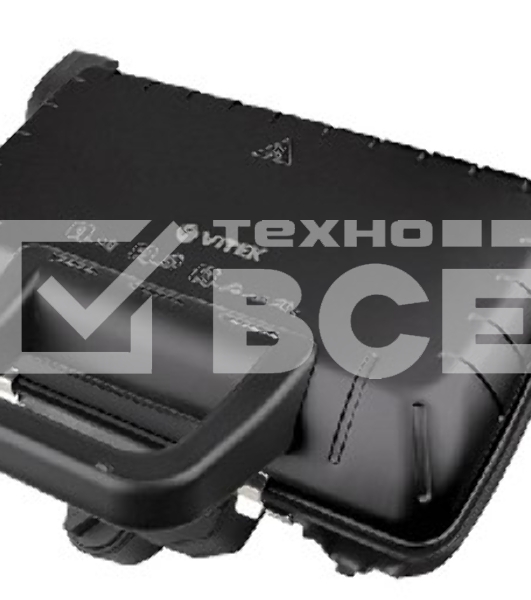 Гриль Vitek VT-2632 BK Потребляемая мощность 2000Вт. Максимальная температура 260°С. Регулировка температуры. Покрытие панелей антипригарное. Способ открытия крышки 4 фиксированных положения (в том числе 180° и 90° градусов). Размер панелей 	330 х 220 мм.