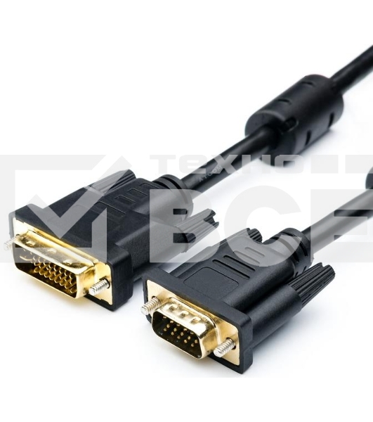 Кабель DVI TO VGA 1.8M AT6143 ATCOM