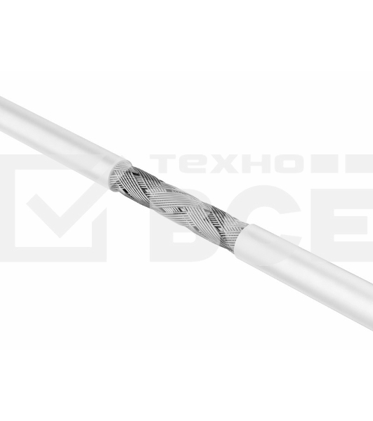 Кабель USB для iPhone 5/6/7 моделей ОРИГИНАЛ (чип MFI) 1 м белый Rexant