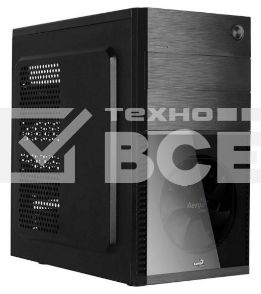 Компьютерный корпус Aerocool / Formula Cs-105, mATX, без БП, 187x361x355мм (ШxГxВ), USB3.0 x1, USB 2.0 x1, металл 0,5мм, 120-мм вентилятор в комплекте