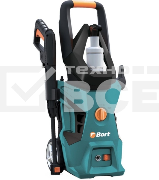 Мойка высокого давления Bort BHR-2000-Pro 2000 Вт; 150 бар; 7,5 л/мин; 450 л/час; 8 м; 220...240 В; 50 Гц; 7 кг; гарантия 2 г 91276070