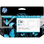 Картридж струйный Cartridge HP 730 для HP DesignJet T1700, 130 мл, голубой, фото3