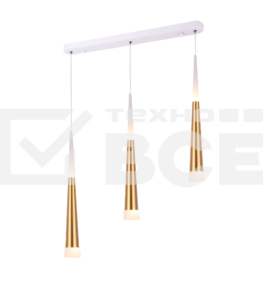 Светильник подвесной HIPER H822-1 LED 37Вт WHITE/GOLD