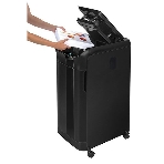 Шредер Fellowes AutoMax 600M черный (секр.P-5)/фрагменты/600лист./83лтр./скрепки/скобы/пл.карты, фото4