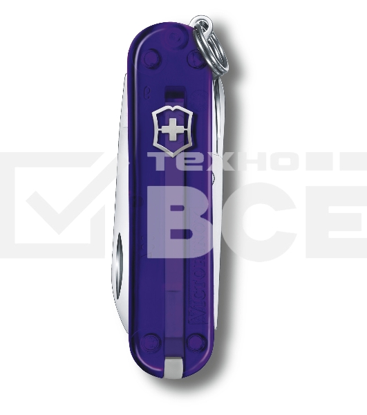 Нож перочинный Victorinox Classic Persian Indigo (0.6223.T29G) 58мм 7 функций карт.коробка