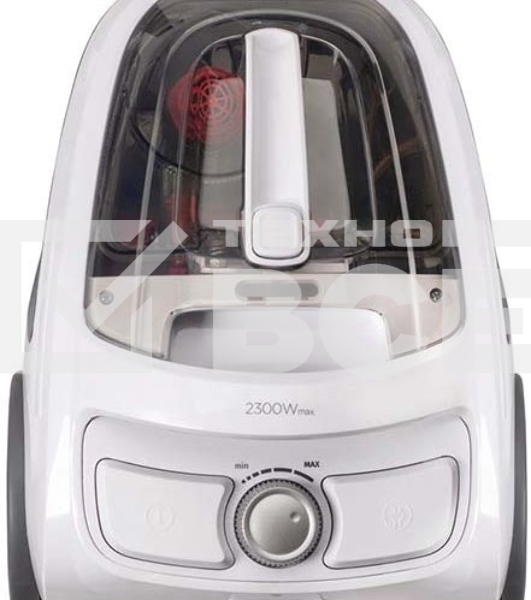 Пылесос Gorenje VC2301SPWCY белый, 400/2300 Вт, уборка сухая, пылесборник контейнер 1.7 л
