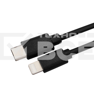 Кабель Type-C - Lightning 3A/1m/PVC/black/Rexant