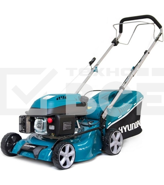 Бензиновая газонокосилка HYUNDAI [L 4310S] { двигатель HYUNDAI ICV150,4-х такт, 3,5 л.с./149 см3, 43 см, 225-75 мм, 32 кг }