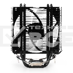 Кулер для процессора ExeGate Dark Magic EE400XL-PWM.ARGB серебристый, 120 мм, алюминий/медь, 2400 об/мин, 37 дБ, 4 pin, 125 Вт, 155 мм, фото4