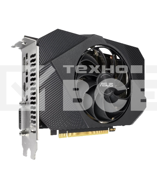 Видеокарта Asus PH-RTX3050-8G-V2  PCI-E 4.0 128 GDDR6 1777/14000 1xDVI-D 1xHDMI 1xDP HDCP Ret