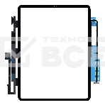 Сенсорное стекло (тачскрин) для Apple iPad Pro 12.9 2018 (A2014 A1895 A1876) черное, фото2