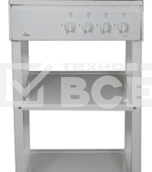 Плита газовая Flama AVG 1402 W белый, конфорок 4 шт, духовка 50 л, 50 см x 85 см x 58 см