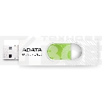 Флеш диск 64GB USB 3.2 Gen1 AUV320-64G-RWHGN White/Green, фото6