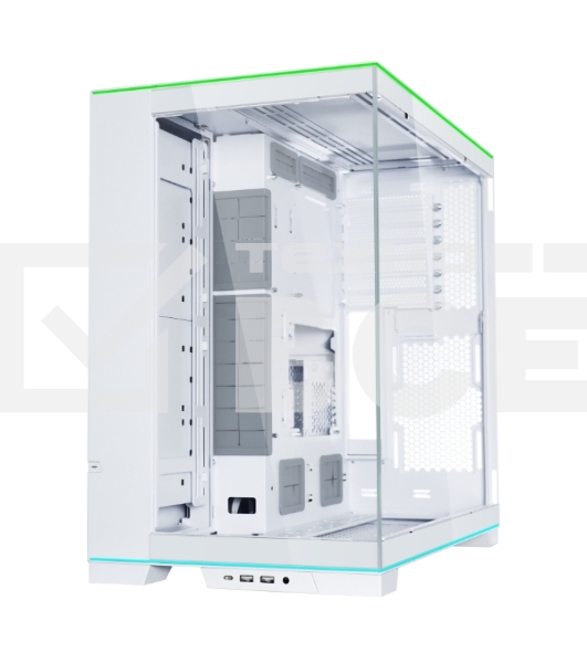 Компьютерный корпус Lian-Li O11 Dynamic EVO RGB белый без БП ATX 10x120mm 9x140mm 2xUSB3.0 audio