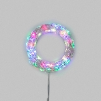 Умная гирлянда Neon-night Роса с крупными каплями 10м 100 LED RGB мягкий прозрачный провод IP20 USB, фото 1