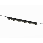 Трековый светильник GL2365 BK черный IP20 20W 3CCT 3000-6400K 48V 400*10*73, фото8