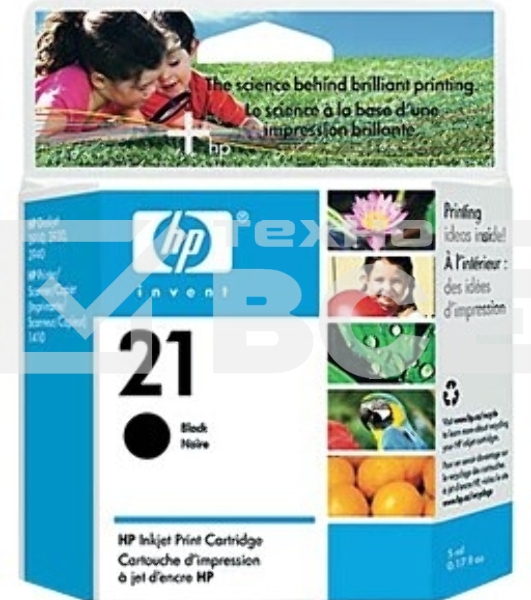 Картридж струйный HP 21 C9351AE черный для HP DJ 3920/3940/PSC 1410