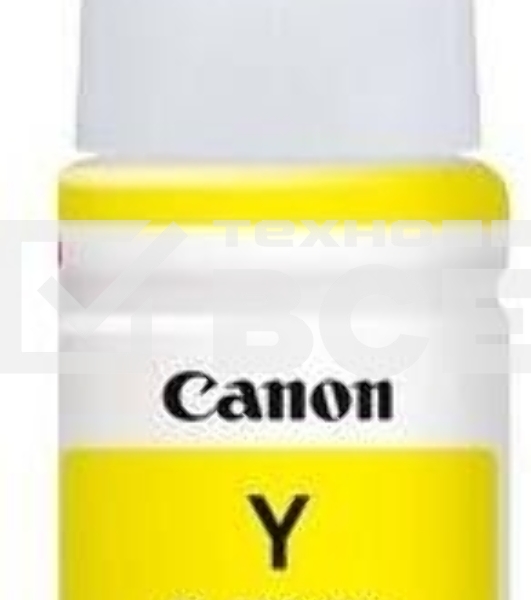 Чернила Canon GI-490Y 0666C001 желтый для Canon Pixma G1400/2400/3400 (70мл)