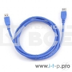 Кабель Gembird PRO CCP-USB3-AMAF-6, USB 3.0 кабель удлинительный 1.8м AM/AF позол. контакты, пакет, фото4