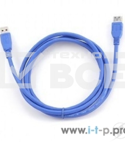 Кабель Gembird PRO CCP-USB3-AMAF-6, USB 3.0 кабель удлинительный 1.8м AM/AF позол. контакты, пакет
