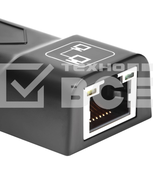 Переходник Greenconnect Адаптер USB 2.0 -> Ethernet RJ-45, USB 2.0 -> Ethernet RJ-45 [GCR-LNU202] 