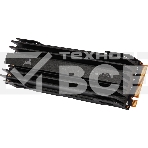 Накопитель SSD Corsair MP600 PRO, 2Tb, M.2 2280, PCIe 4.0 x4, NVMe, R/W 7000/6550, с радиатором, фото3