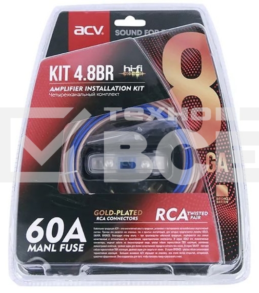 Установочный комплект ACV KIT 4.8BR 1ch (37313)