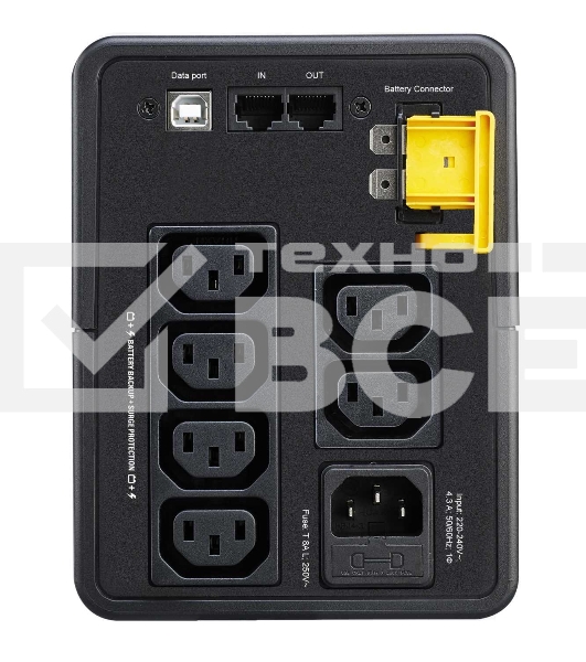 Источник бесперебойного питания APC Back-UPS BX950MI 520Вт 950ВА черный