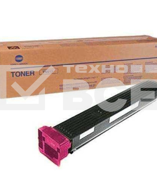 Картридж лазерный Konica-Minolta bizhub C452/552/652 красный TN-613M (o)