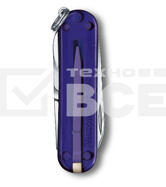 Нож перочинный Victorinox Classic Persian Indigo (0.6223.T29G) 58мм 7 функций карт.коробка
