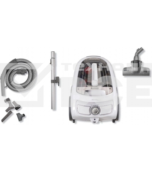 Пылесос Gorenje VC2301SPWCY белый, 400/2300 Вт, уборка сухая, пылесборник контейнер 1.7 л