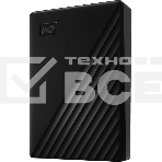 Внешний жесткий диск Western Digital Original USB 3.0 4Tb WDBPKJ0040BBK-WESN My Passport 2.5
