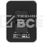 Универсальный магнитный автомобильный держатель с беспроводной зарядкой Car holder and wireless charger MegaFix, C-15, 15W, Input: USB-C: 5V/2A, 9V/3A; Output: 5W, 7.5W, 10W, 15W;89*65*12mm,0.195kg,black, фото2