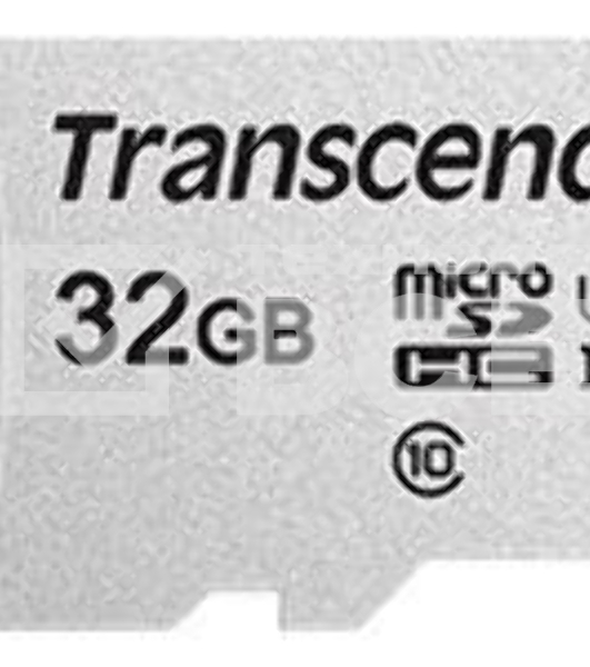 Флеш карта microSD 32GB Transcend microSDHC Class 10 UHS-1 U1, (без адаптера), TLC