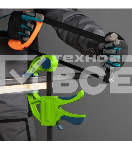 Струбцина F-образная Сибртех, быстрозажимная