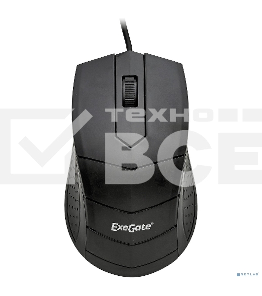 Мышь проводная ExeGate Professional Standard SH-9031 черный, 1000 dpi, USB, кнопки - 3
