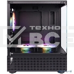 Корпус 1STPLAYER MIKU Mi2-A Black / mATX / 3x120mm LED fans / Mi2-A-BK-2F1R-1F1, фото3