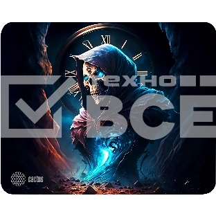 Коврик для мыши Cactus Time 300x250x3мм (CS-MP-D14M)