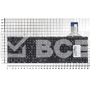 Клавиатура для ноутбука Acer Aspire S7-391 серебристая