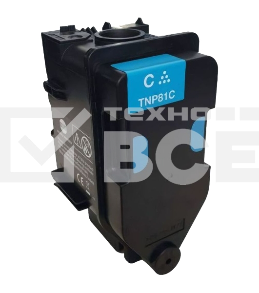 Картридж лазерный Konica-Minolta bizhub C3300i/C4000i голубой TNP-81C