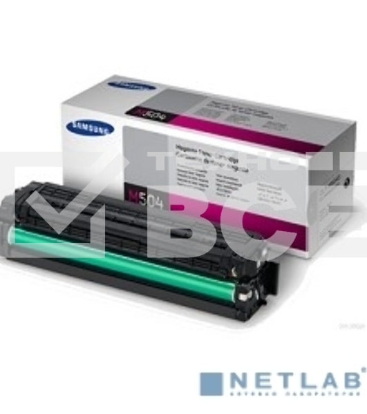 Картридж лазерный SAMSUNG CLT-M504S/ SU294A пурпурный для Samsung CLP-415/CLX-4195 (1800стр.)
