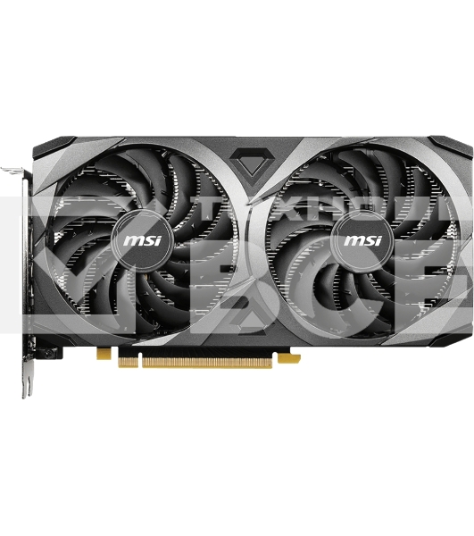 Видеокарта MSI RTX3060 VENTUS 2X 12G PCI-E 4.0  12288Mb 192 GDDR6 1680/15000 HDMIx1 DPx3 HDCP Ret