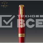 Ручка роллер Parker Sonnet Core T539 (CW1931475) LaqRed GT F черн. черн. подар.кор., фото8