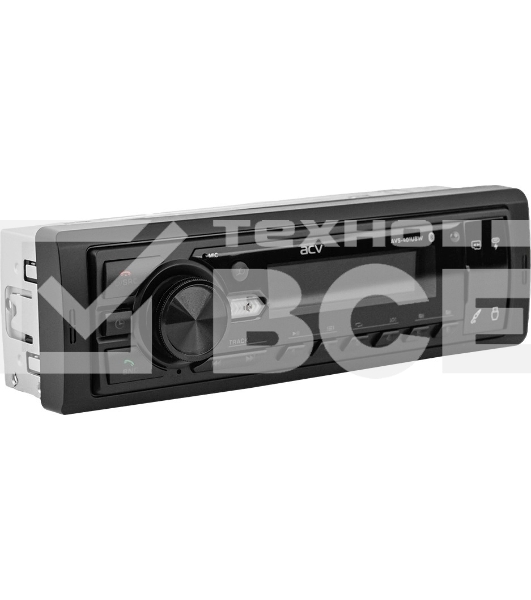 Автомагнитола ACV AVS-401UBW 1DIN 4x50Вт v5.0 AUX 2 (43343)