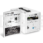 Стабилизатор напряжения ExeGate Expert Turbo AST-3000 (3000ВА, вход 80-260В, цветной дисплей, выход 220В±8%, КПД 98%, 5 уровней защиты, метал. корпус, 2*Schuko+клем.колодка, RTL), фото2