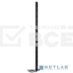 Вертикальный блок розеток Rem-16 с фил. и инд., 25 IEC 60320 C13, алюм., 42-48U, шнур 3 м., фото3