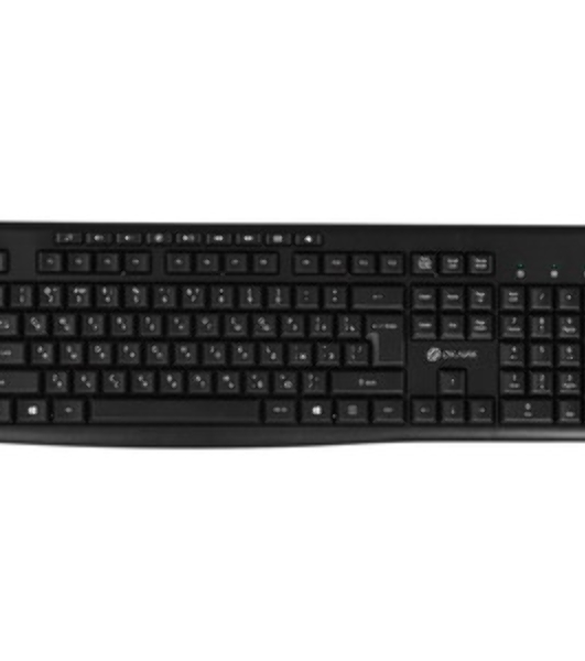 Клавиатура Oklick K257W беспроводная, радиоканал, чёрный