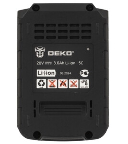 Батарея аккумуляторная Deko UNV3.0 STD 20В, 3.0Ач, 063-4493