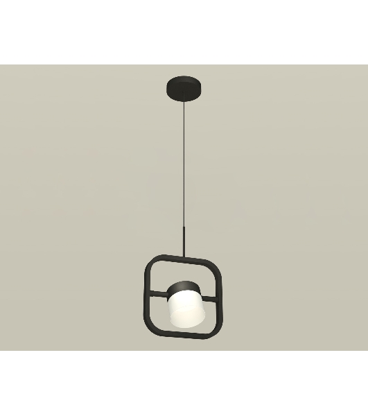 Светильник Ambrella light XB9119155 SBK/FR черный песок/белый матовый GX53 (C9119, N8402)